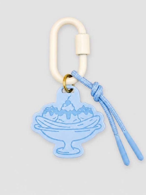 Banana Split Keychain