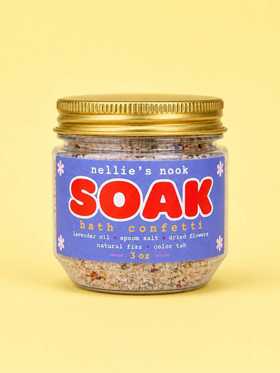 Blue Confetti Bath Soak