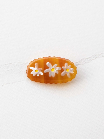 Bronze Daisy Eco Hair Pin