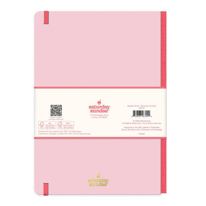 Bubble Gum B5 Sprinkles Notebook