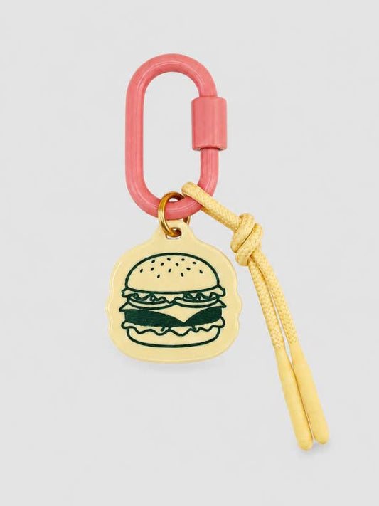 Burger Keychain