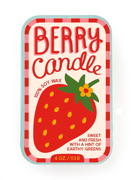 Strawberry Soy Candle