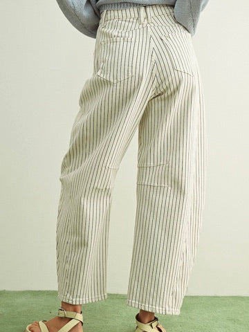 Studio Pinstripe Utility Pants