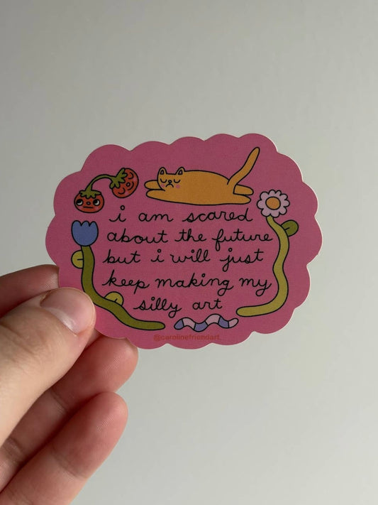 Silly Art Sticker