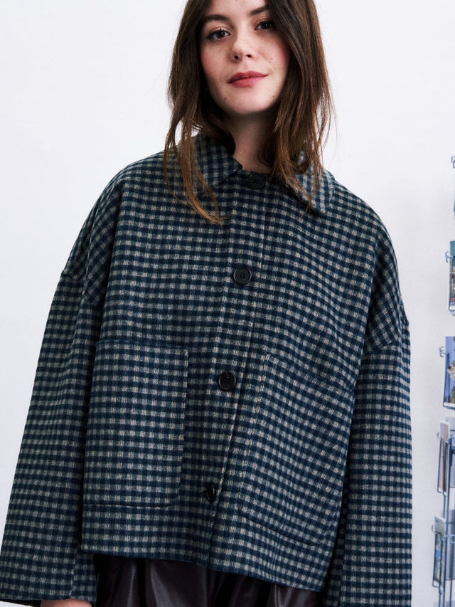 Blue Marine Sheffield Coat
