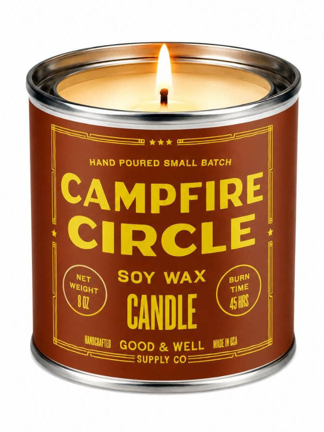 Campfire Circle Soy Candle