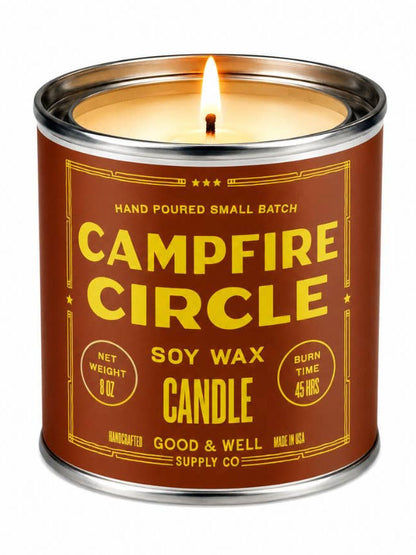Campfire Circle Soy Candle
