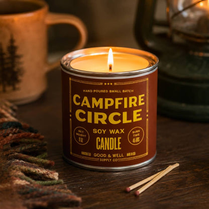 Campfire Circle Soy Candle