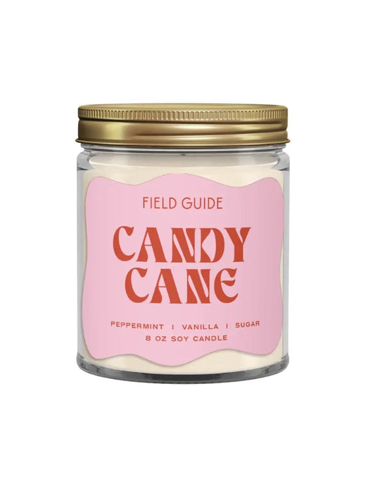 Candy Cane Candle