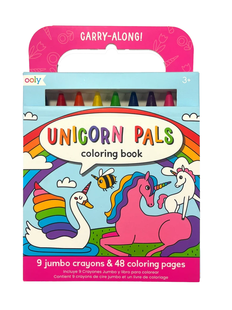 Unicorn Pals Carry Along Coloring Book Set