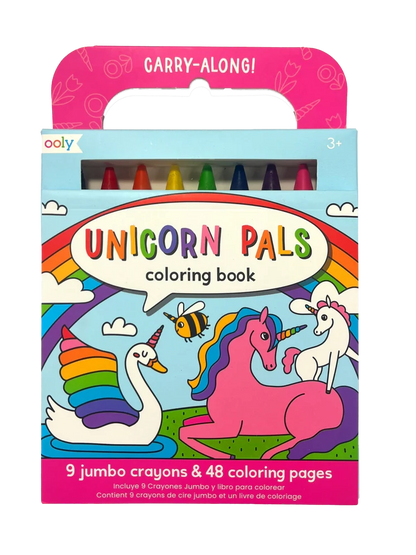 Unicorn Pals Carry Along Coloring Book Set