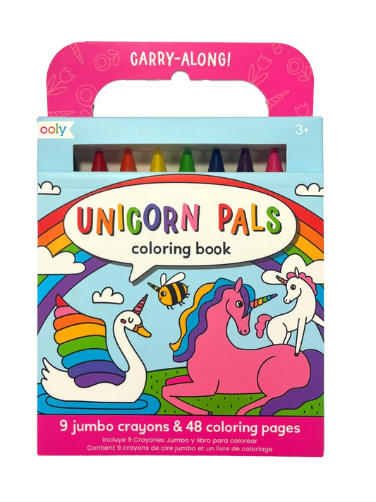 Unicorn Pals Carry Along Coloring Book Set