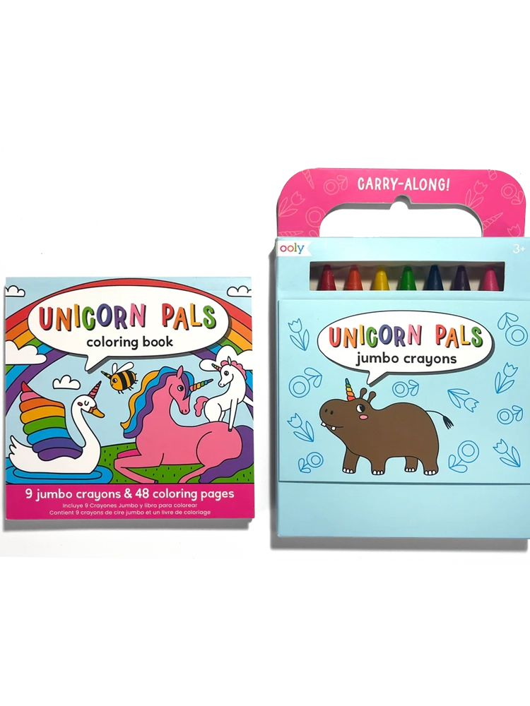 Unicorn Pals Carry Along Coloring Book Set