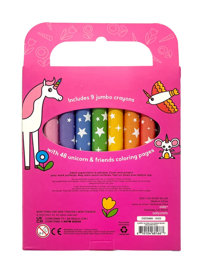 Unicorn Pals Carry Along Coloring Book Set