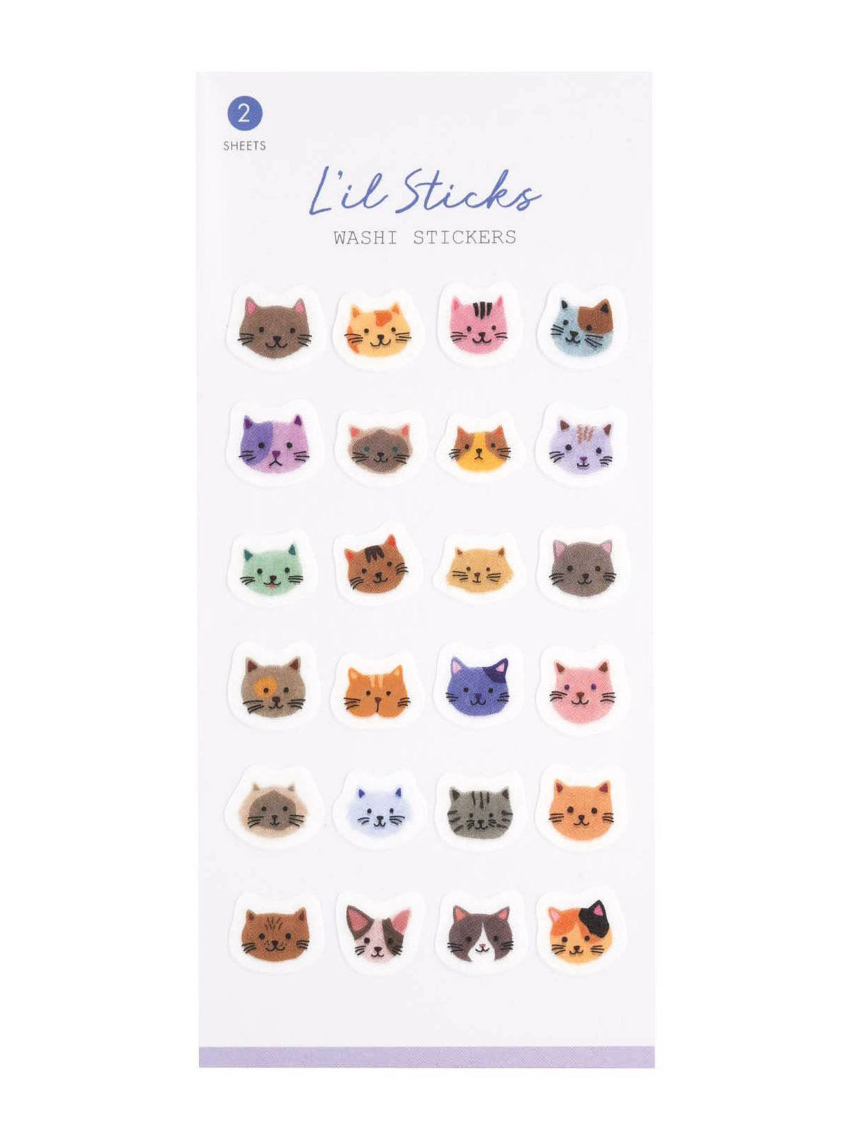 Cats Lil Sticks Washi Stickers