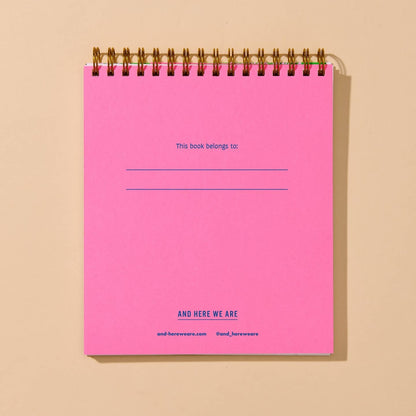 Cherries Letterpress Spiral Notebook