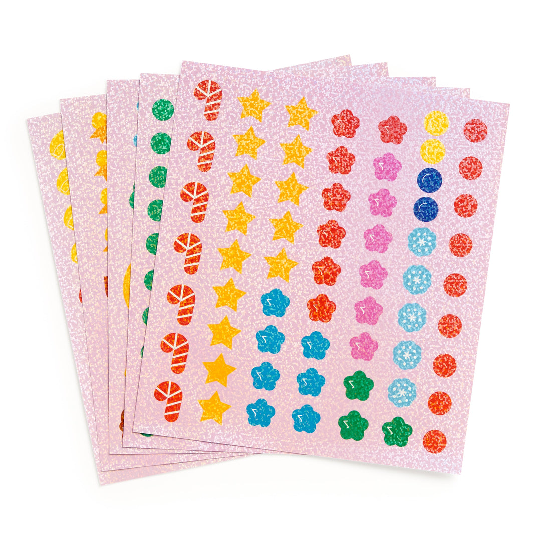 Christmas Cheer Sticker Sparkle Poster Activity Kit