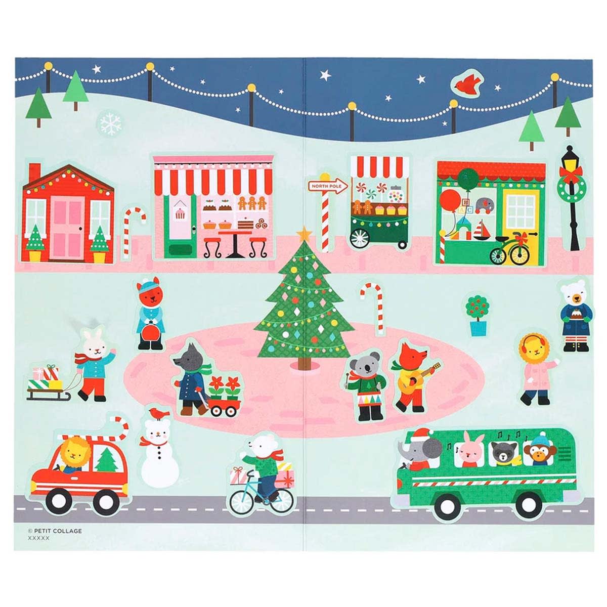 Christmas Town Mini Sticker Set
