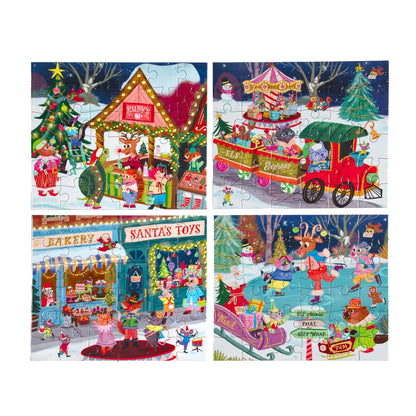 Christmas Village Puzzle Assortment