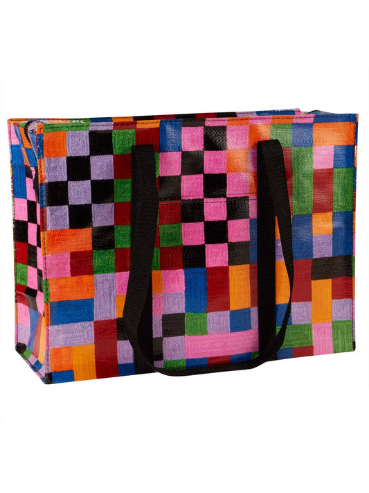 Color Cube Shoulder Tote
