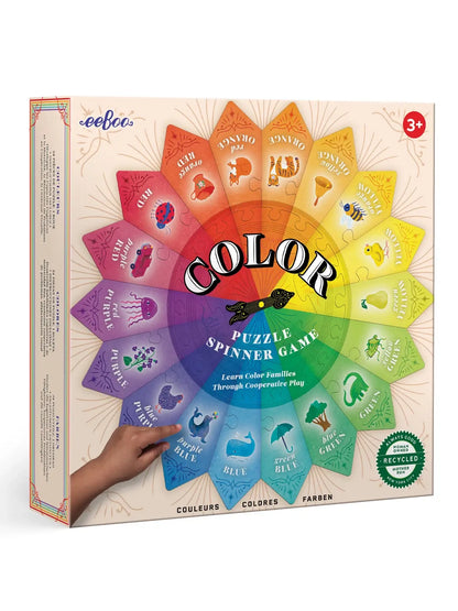 Color Puzzle Spinner Game