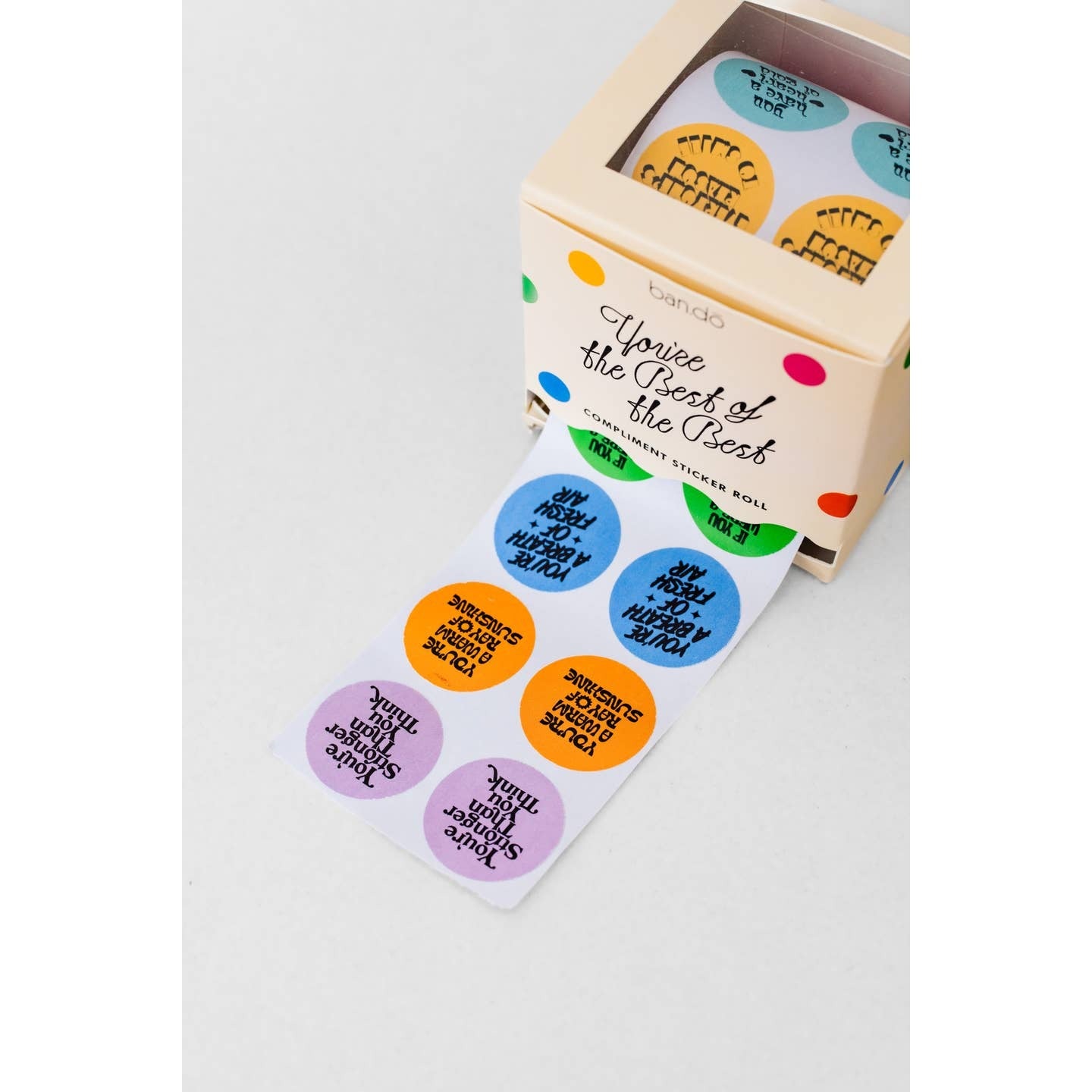 Compliment Sticker Roll