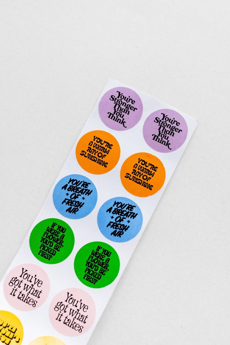 Compliment Sticker Roll
