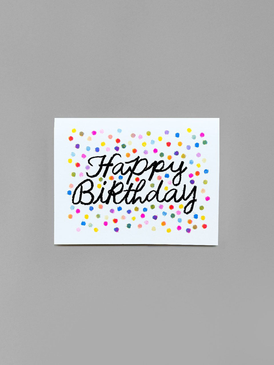 Confetti Birthday Card