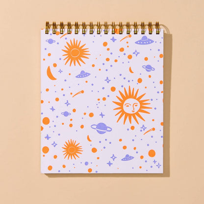 Constellation Blank Spiral Notebook