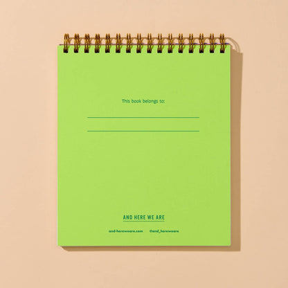 Constellation Blank Spiral Notebook