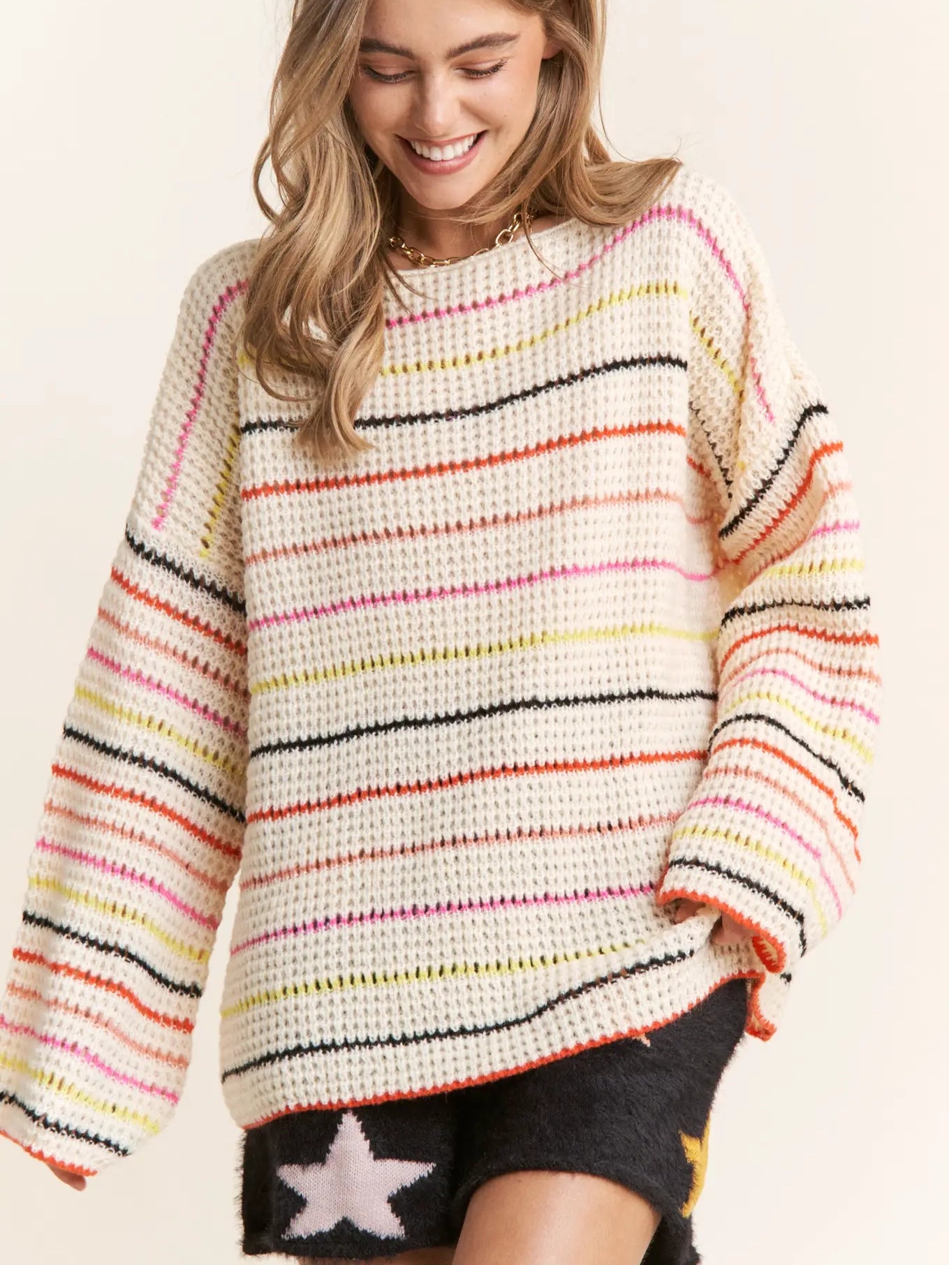 Coraline Striped Sweater