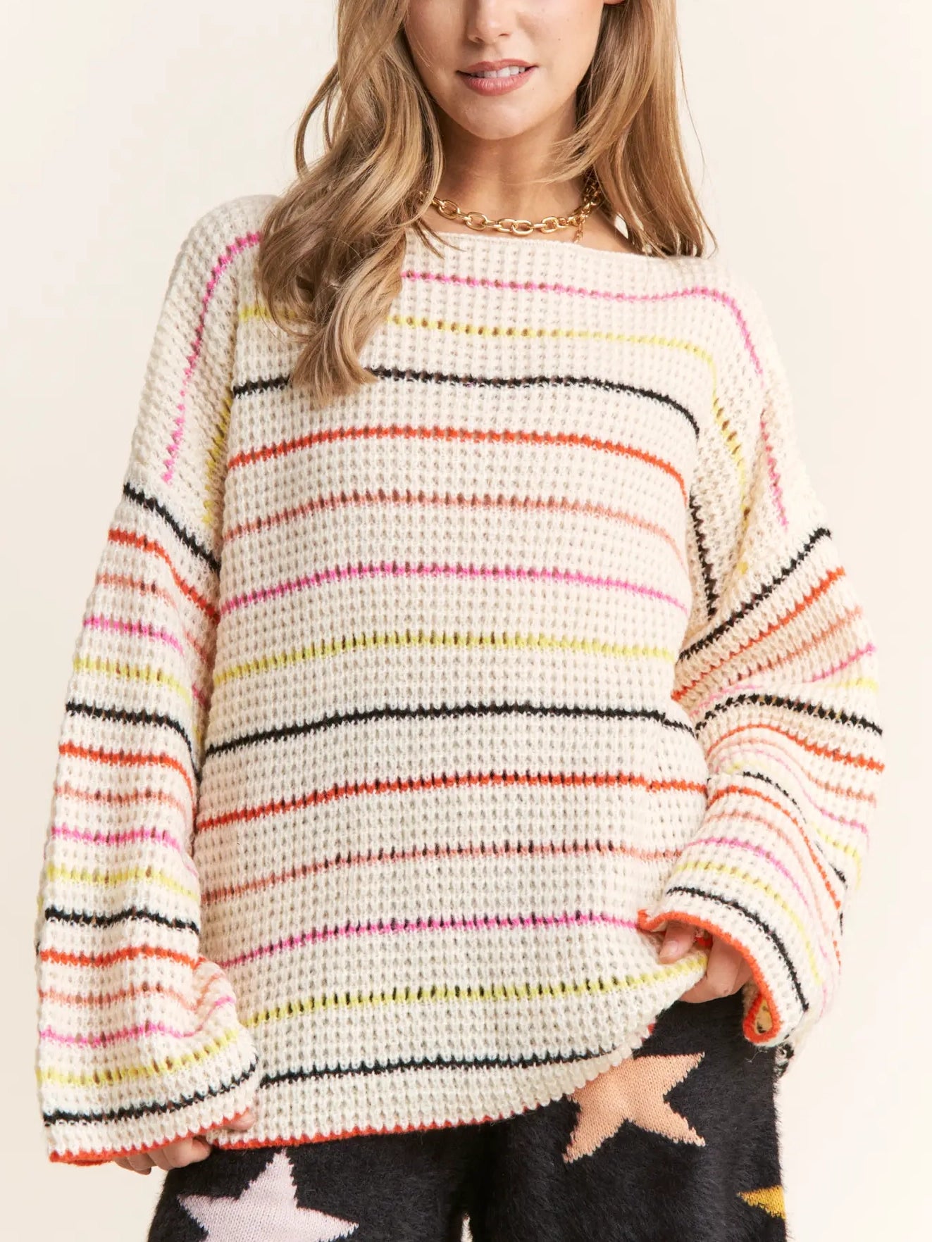 Coraline Striped Sweater