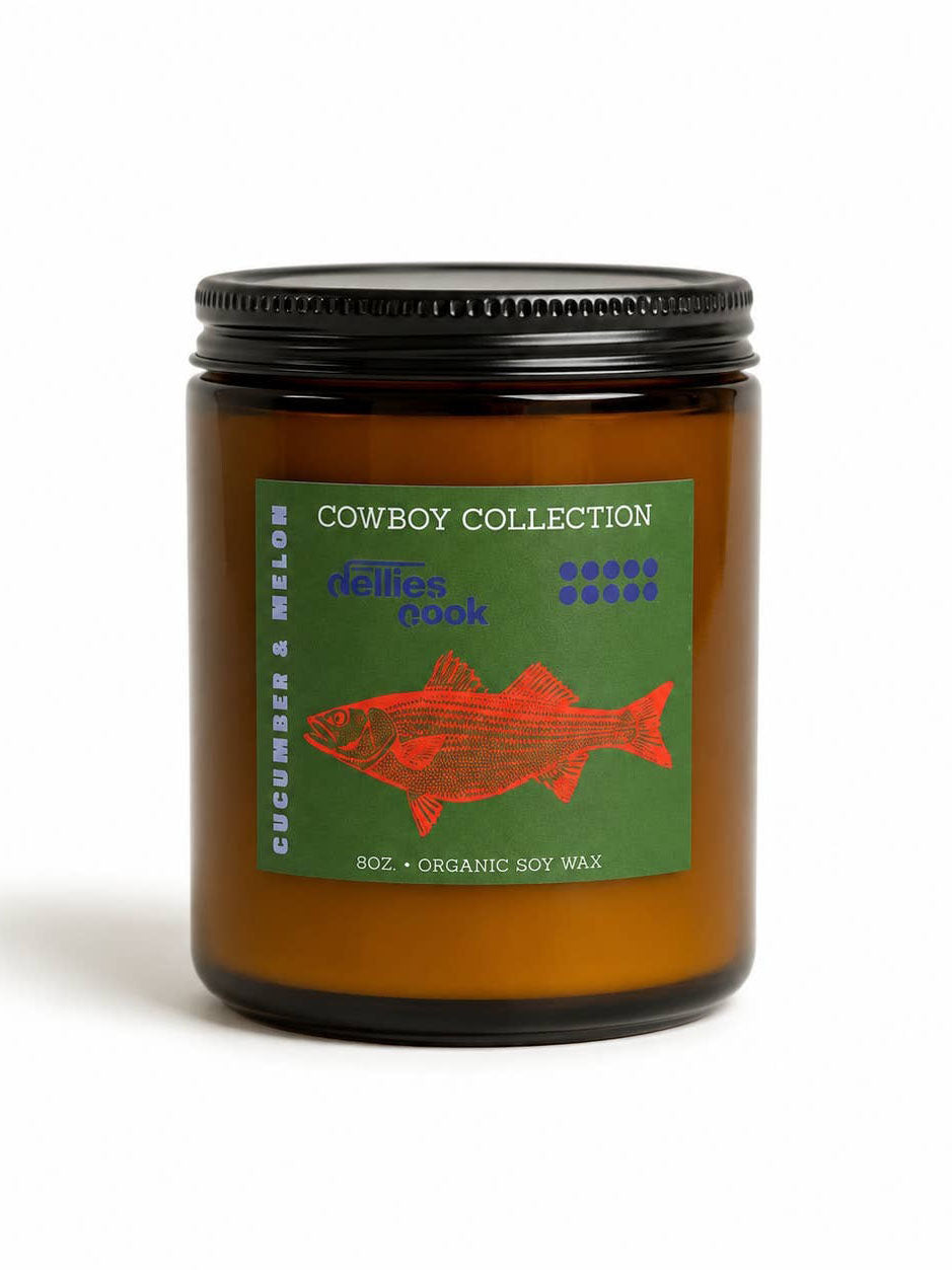 Cowboy Cucumber Melon Candle
