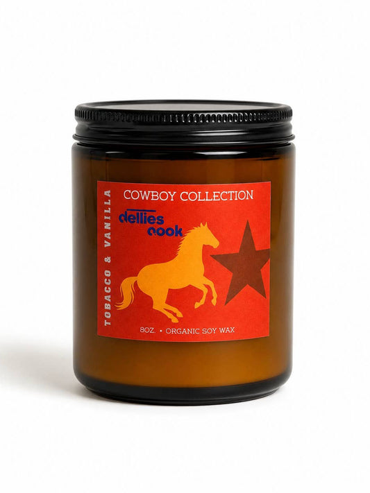 Cowboy Tobacco Candle