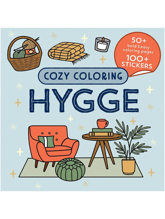 Cozy Coloring: Hygge – Coloring Book For Teens & Adults