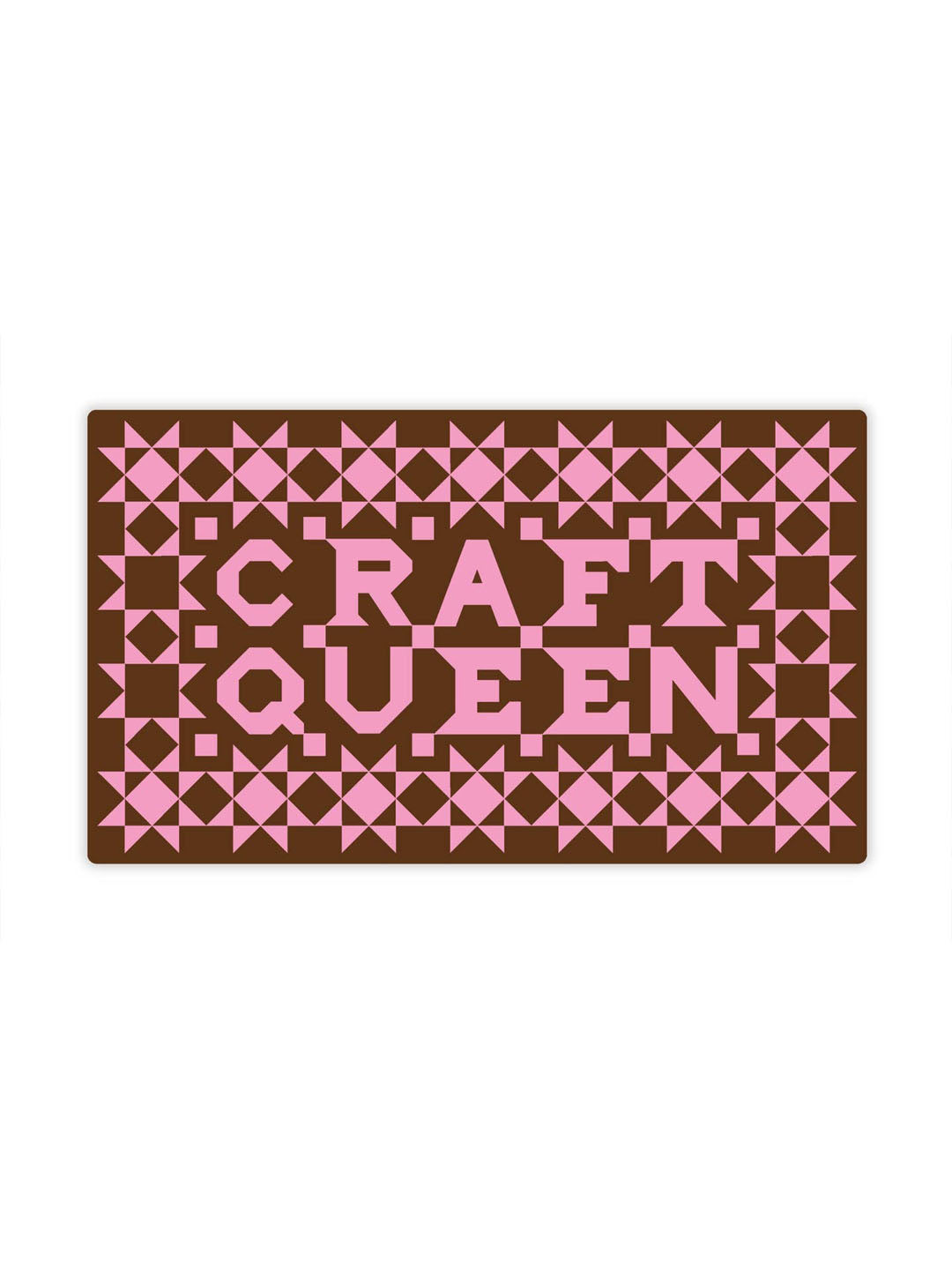 Craft Queen Vinyl Sticker