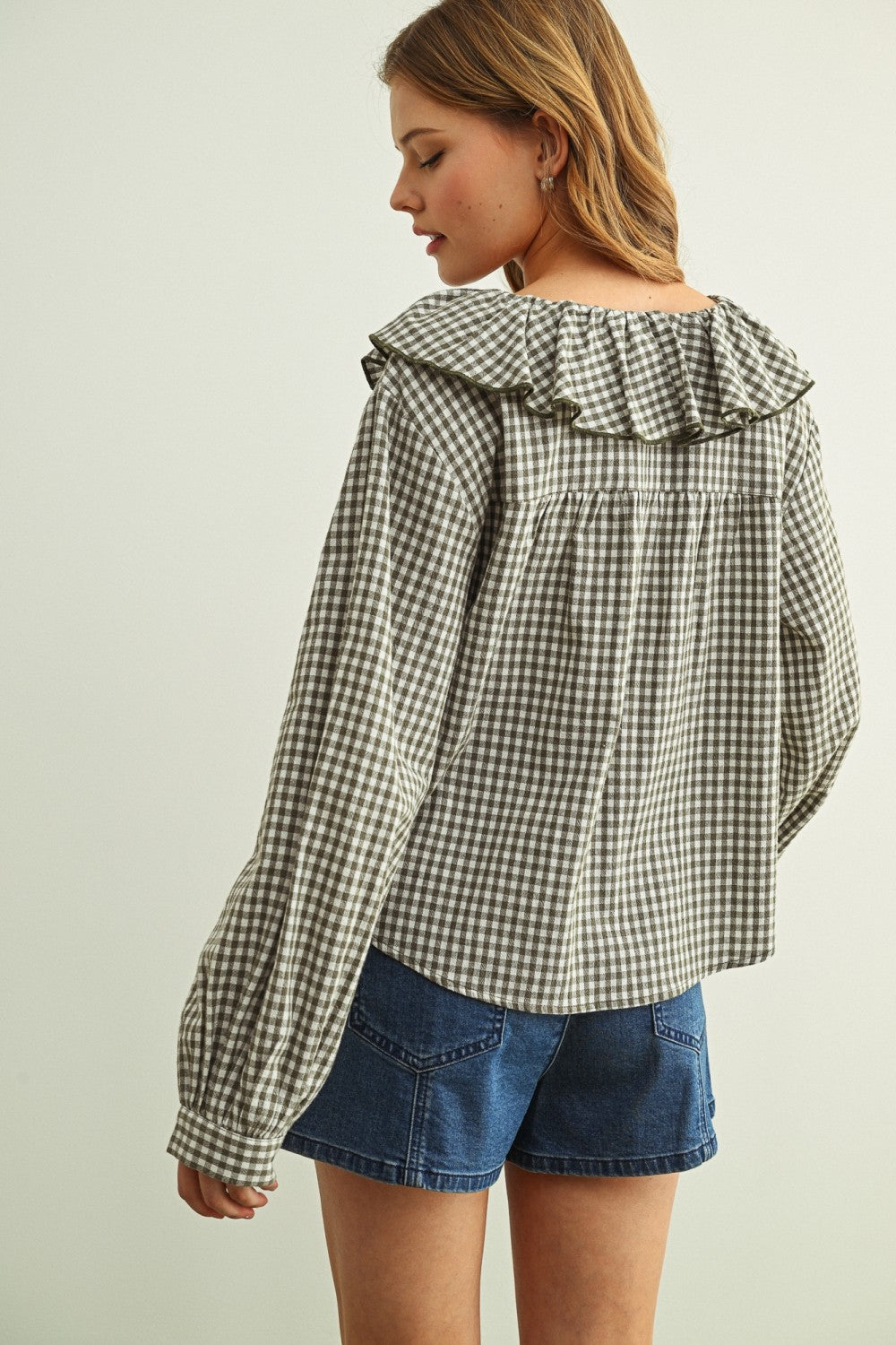 Garden Gingham Blouse