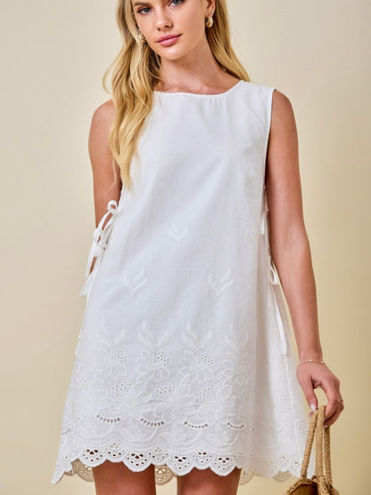 Sunday Morning Side-Tie Dress