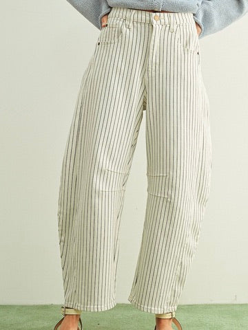 Studio Pinstripe Utility Pants
