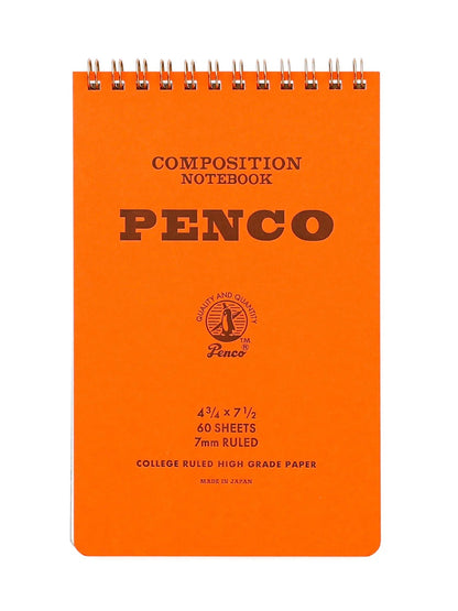 Orange Coil Notepad