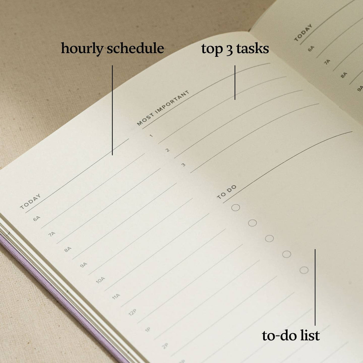 Daily Planner Hardcover