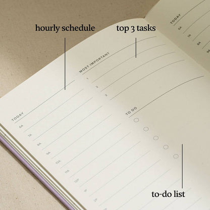 Daily Planner Hardcover