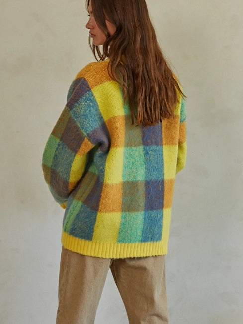 Sunset Technicolor Cardigan