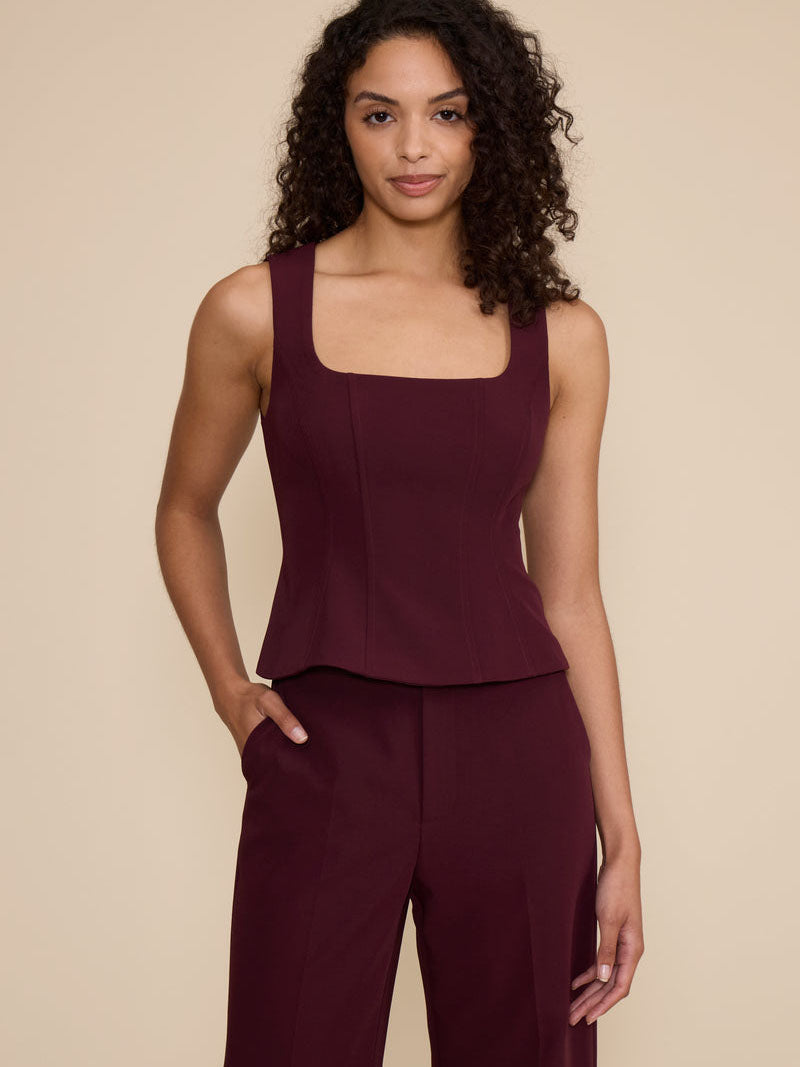 Daria Peplum Top