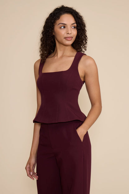 Daria Peplum Top