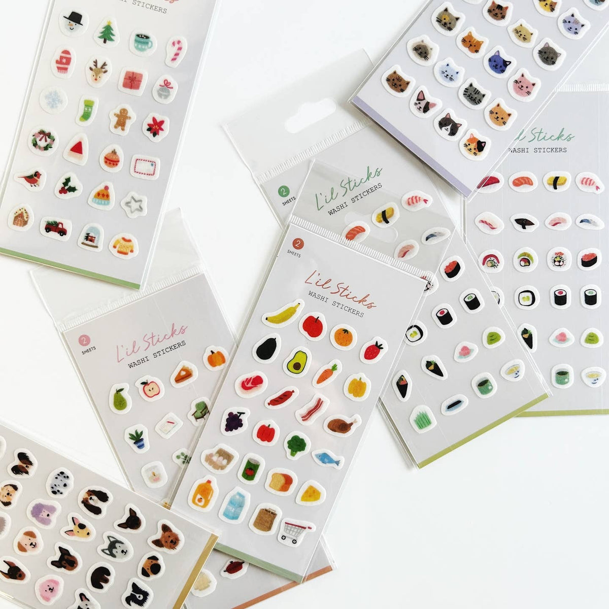 Dogs Lil Sticks Washi Stickers