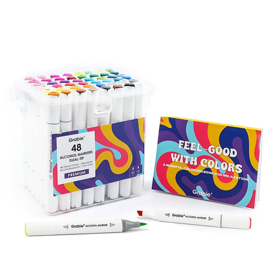 Dual Tip Alcohol Based Marker Set