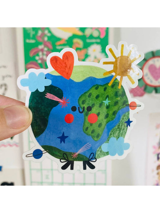 Earth Sticker