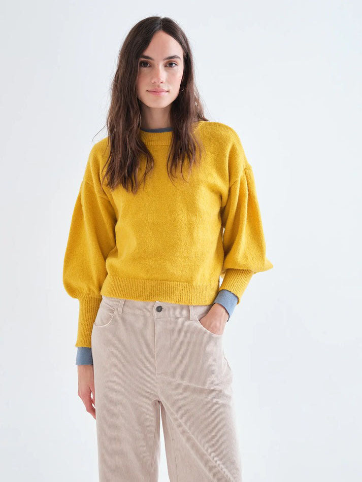 Elizabeth Yellow Sweater