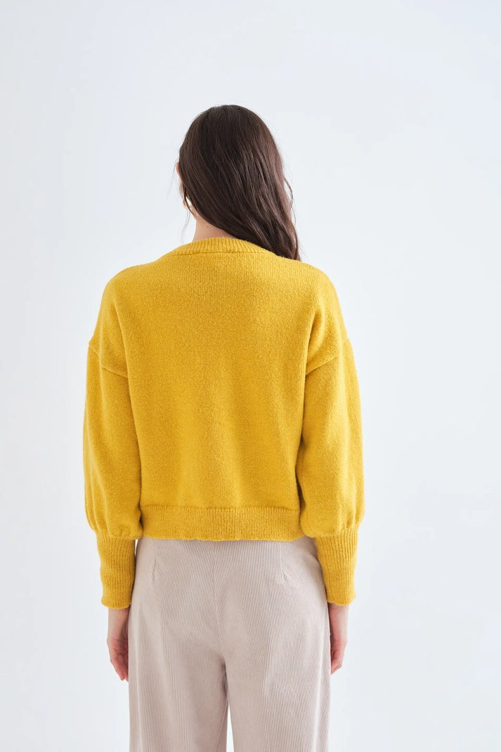 Elizabeth Yellow Sweater